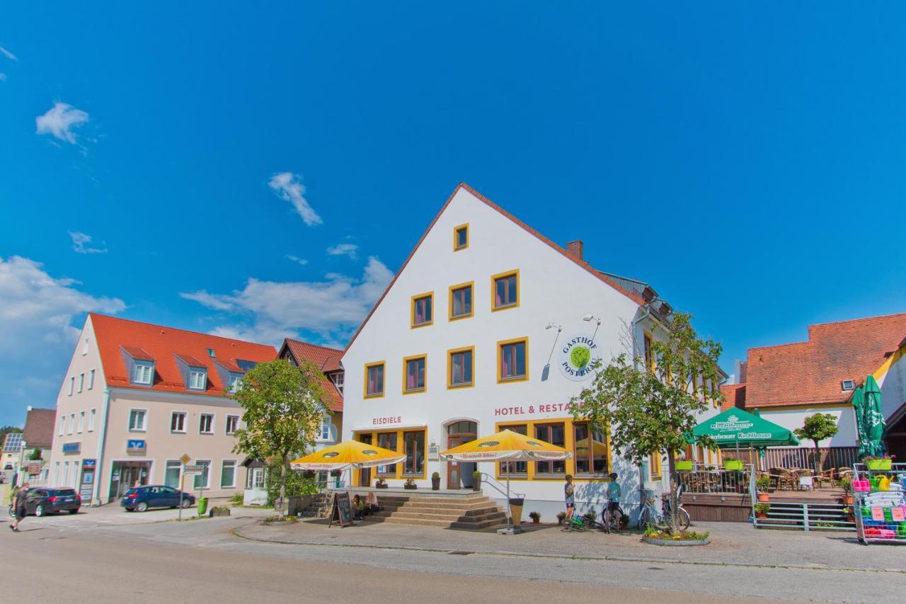 Gasthof Postbraeu Siegenburg Exteriér fotografie