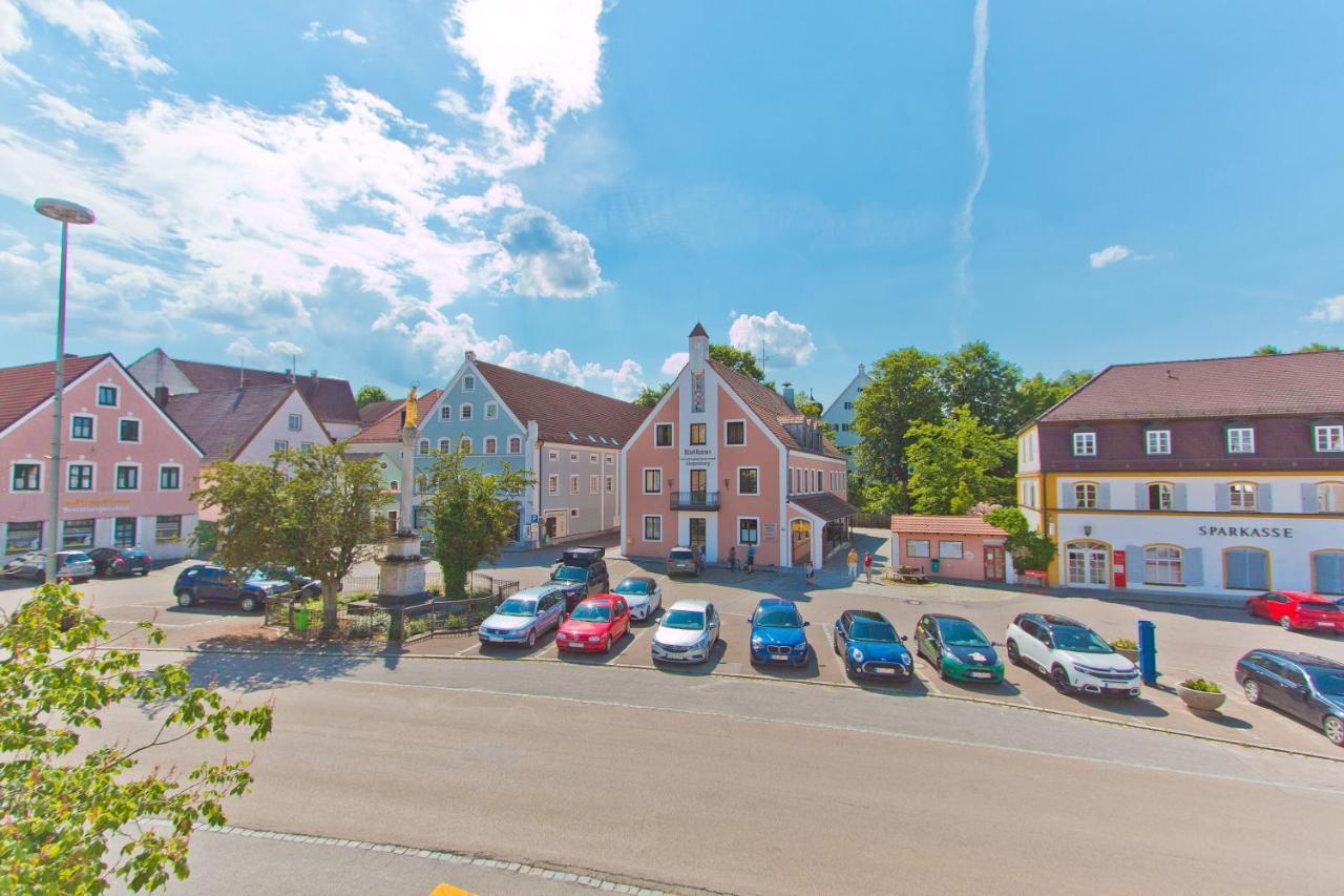 Gasthof Postbraeu Siegenburg Exteriér fotografie